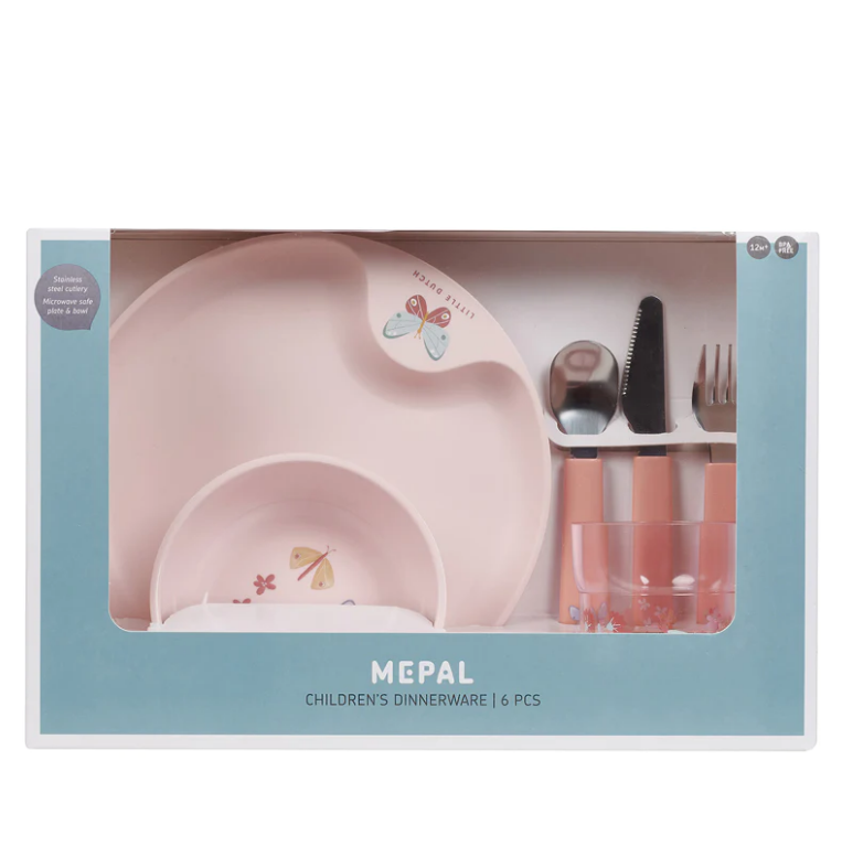 Set Pappa Bambina 'Flowers&Butterfly' - Mepal