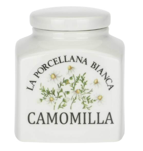 Barattolo Conserva Camomilla - La Porcellana Bianca