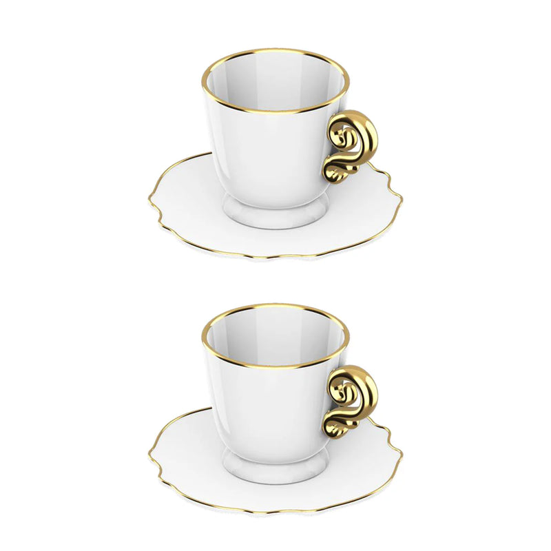 Set 2 Tazze Cappuccio Pure Gold - Bialetti