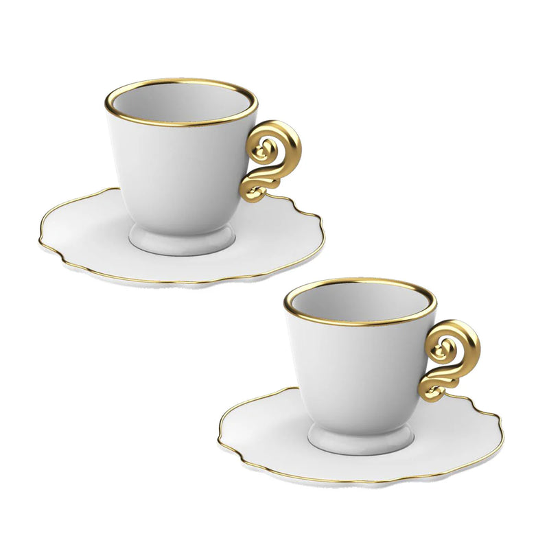 Set 2 Tazze Caffè Pure Gold - Bialetti