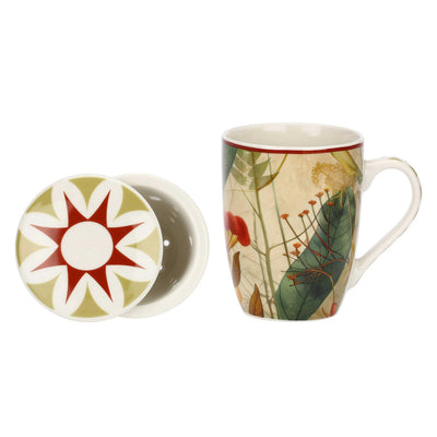 Tisaniera Mirabilia Rosso - Rose & Tulipani