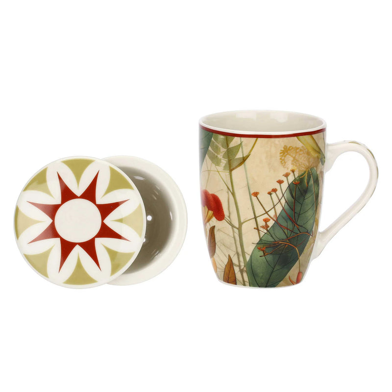 Tisaniera Mirabilia Rosso - Rose & Tulipani