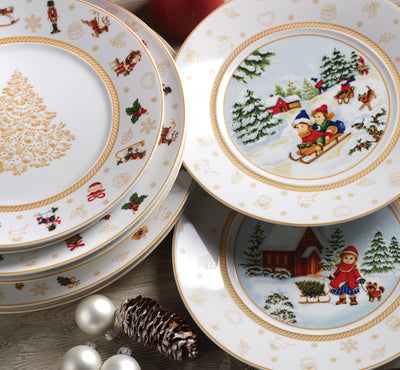 Set 2 Tazze Caffè C/Piattino Toys Natale - Weissestal