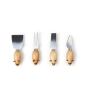 Set 4 Coltelli Formaggio Mouse - Excelsa