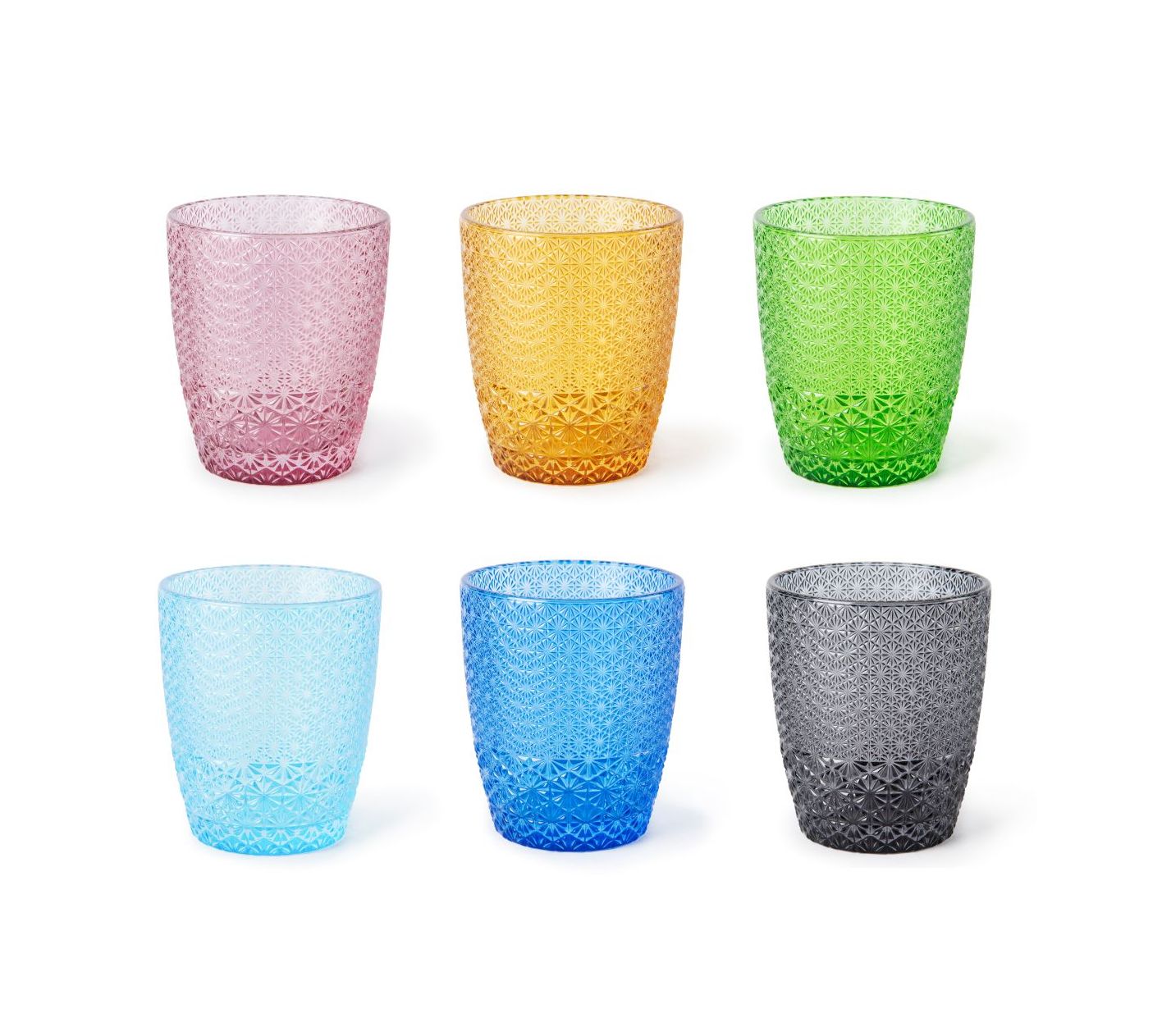 Set 6 Bicchieri Multicolor Ice - Excelsa