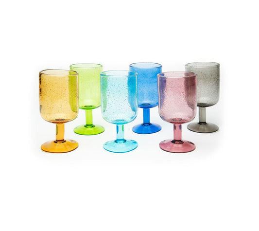 Set 6 Calici Multicolor Bubble - Excelsa