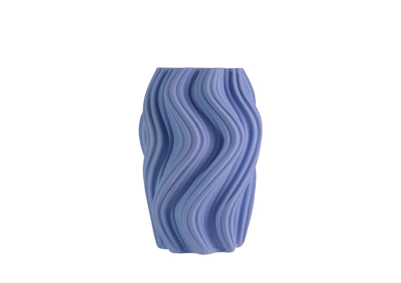 Vaso 3D Corolla Blu Piccolo - Villa Altachiara