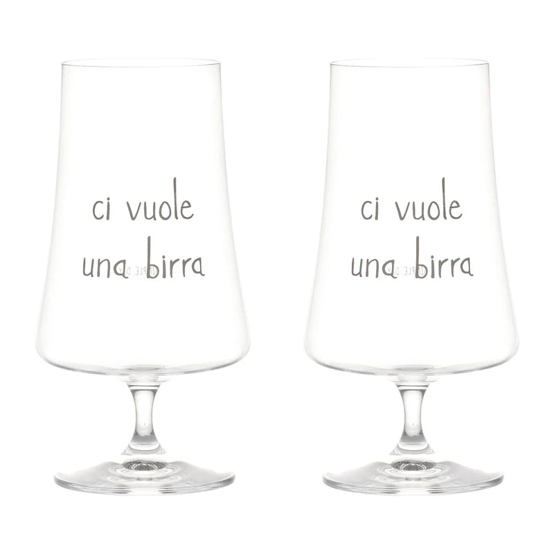 Set 2 Bicchieri Birra &
