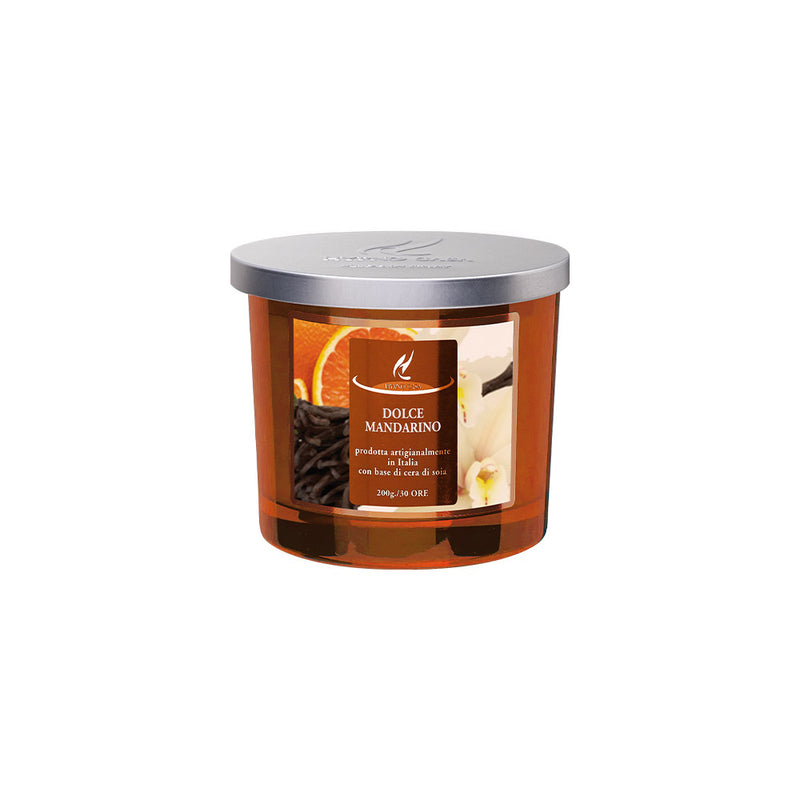 Candela Profumata 200 gr Dolce Mandarino - Hypno Casa