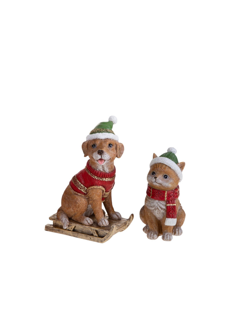 Set 2 Pz Cane E Gatto - Brandani