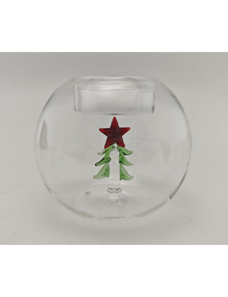 Sfera C/Porta Tealight Christmas - Brandani