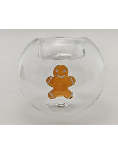 Sfera C/Porta Tealight Christmas - Brandani