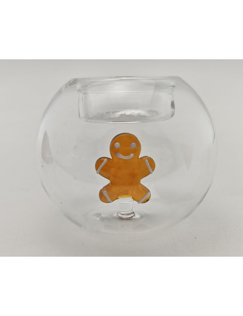 Sfera C/Porta Tealight Christmas - Brandani