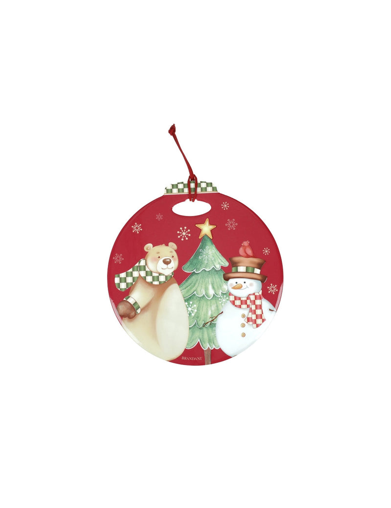 Decorazione Sottopentola Sfera Rosso &