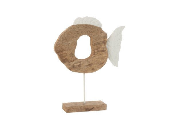 Pesce Legno C/Base - Jolipa