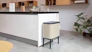 Bo Touch Bin 11+23 Lt. Soft Beige - Brabantia