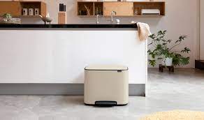 Bo Touch Bin 11+23 Lt. Soft Beige - Brabantia