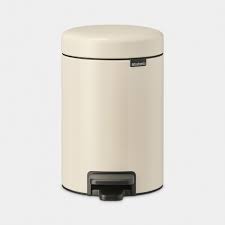 Newlcon Pattumiera A Pedale 12 Lt. Soft Beige - Brabantia