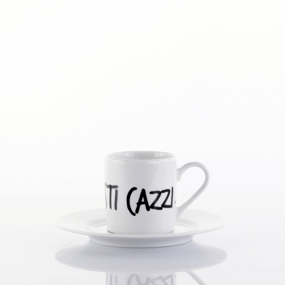 Tazza Caffè C/Piattino 'Graffiti' - Weissestal