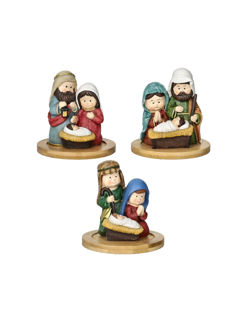 Natività C/Base Legno - Brandani