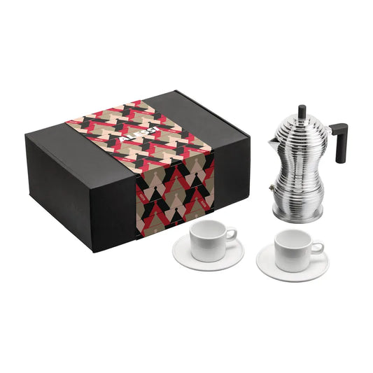 Gift Box Pulcina 3 Tz C/2 Tazze Caffè - Alessi