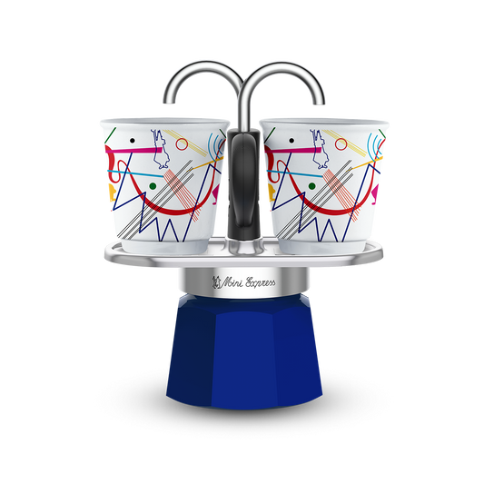 Mini Express 'Kandinsky' C/2 Bicchierini - Bialetti