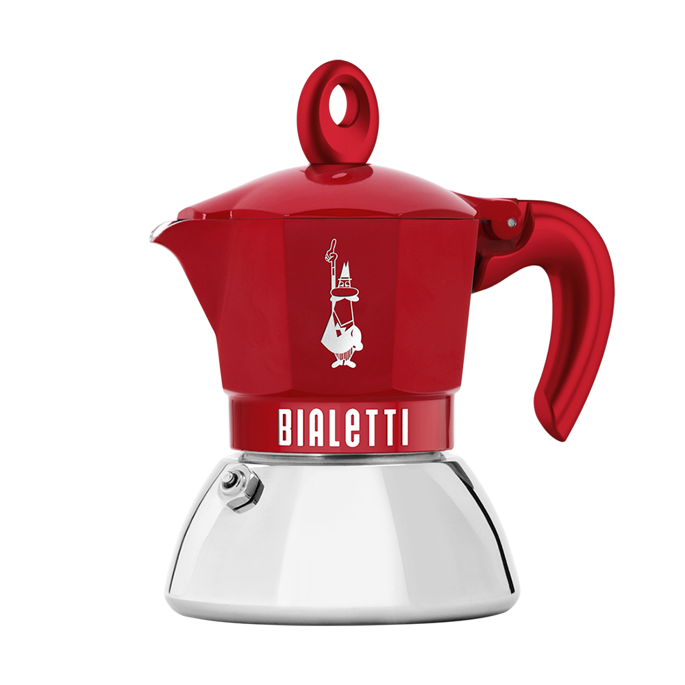 Moka 2 Tazze Induction Exclusive Red - Bialetti