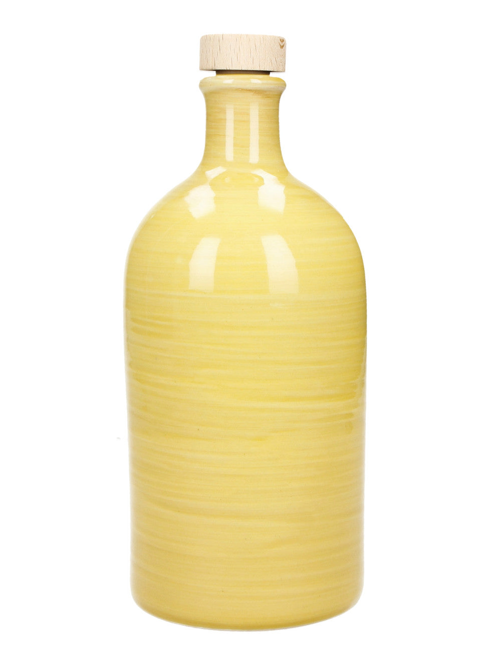 Oliera Artigianale 500 ml Maiolica Gialla - Brandani