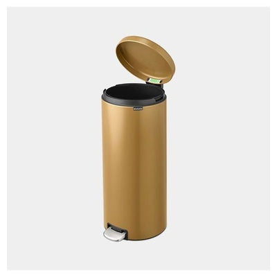 Pattumiera A Pedale NewIcon 30 Lt Warm Brass - Brabantia