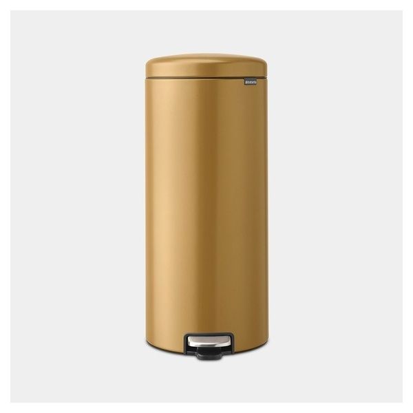 Pattumiera A Pedale NewIcon 30 Lt Warm Brass - Brabantia