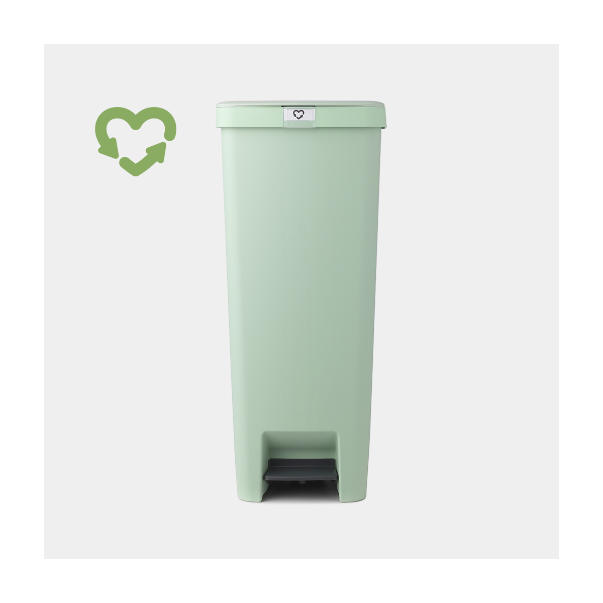 Step Up Pattumiera A Pedale 40 Lt Jade Green - Brabantia