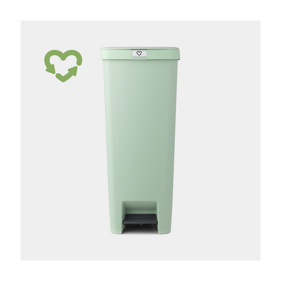 Step Up Pattumiera A Pedale 40 Lt Jade Green - Brabantia