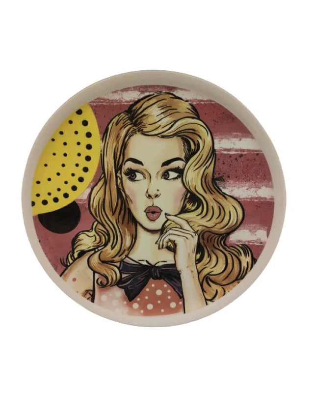 Piatto Pizza ''Pin Up'' Assortiti - Lamart