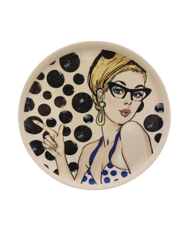 Piatto Pizza ''Pin Up'' Assortiti - Lamart