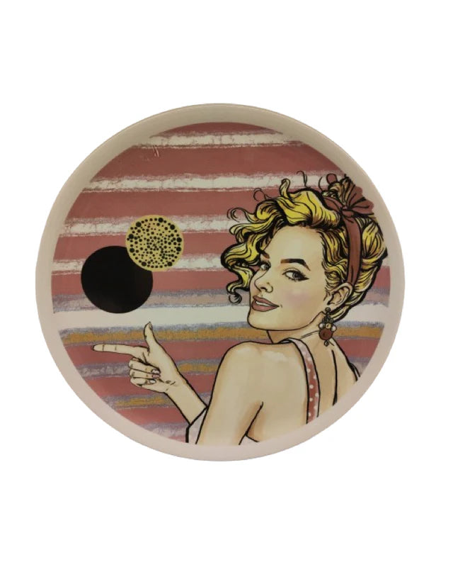 Piatto Pizza ''Pin Up'' Assortiti - Lamart