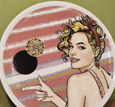 Piatto Pizza ''Pin Up'' Assortiti - Lamart