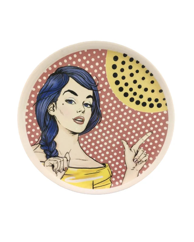 Piatto Pizza ''Pin Up'' Assortiti - Lamart