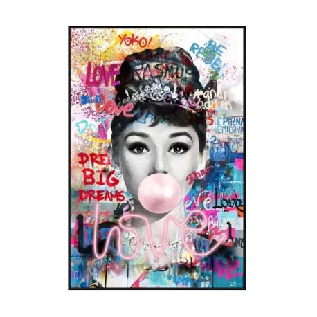 Quadro LED 'Audrey' 80x120 cm - Palais Royal