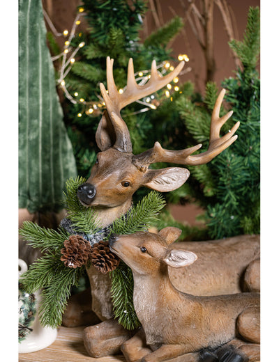 Renna C/Cucciolo E Fiocco - Brandani