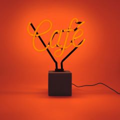 Insegna Neon C/Base 'Cafè' - Locomocean