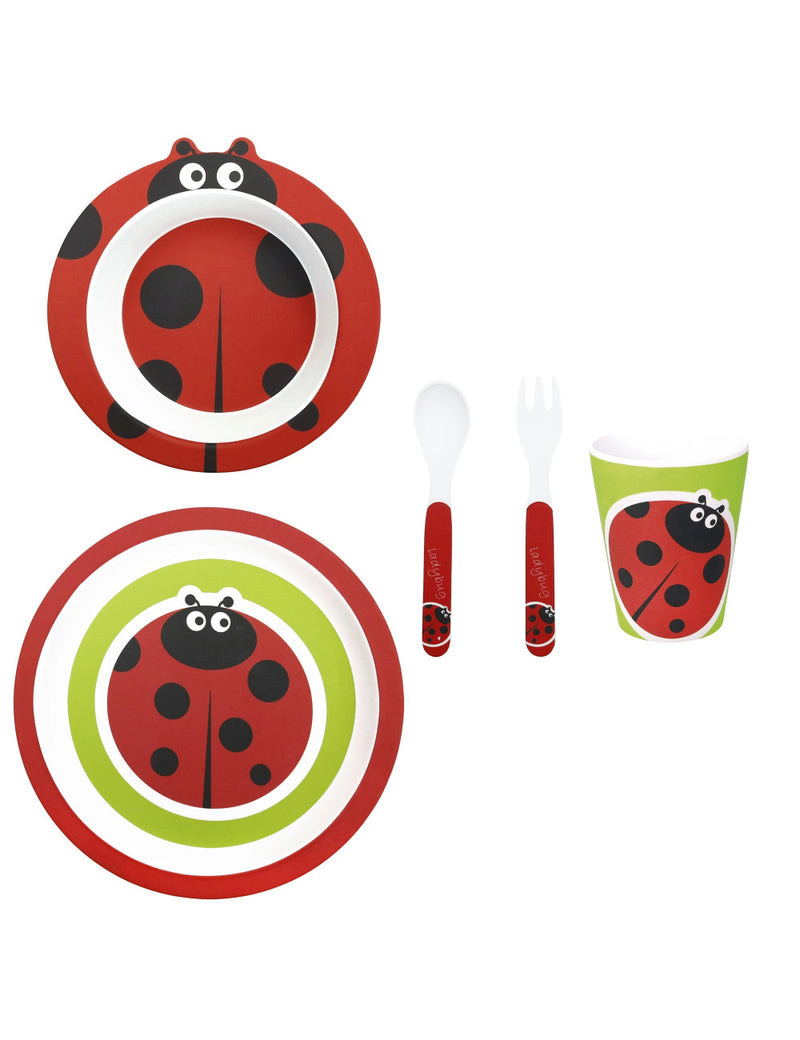 Set Pappa Baby 5 pz Coccinella - Brandani