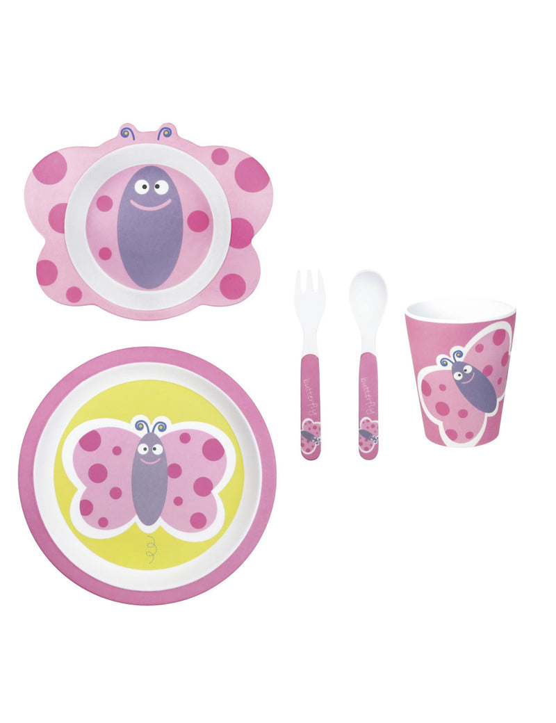 Set Pappa Baby 5 pz Farfalla - Brandani