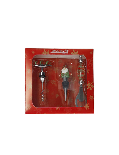 Set Vino 3 pz Christmas - Brandani