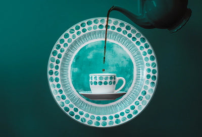 Servizio Tavola 18 Pz 'Tabata' Verde Mare - Villa Altachiara