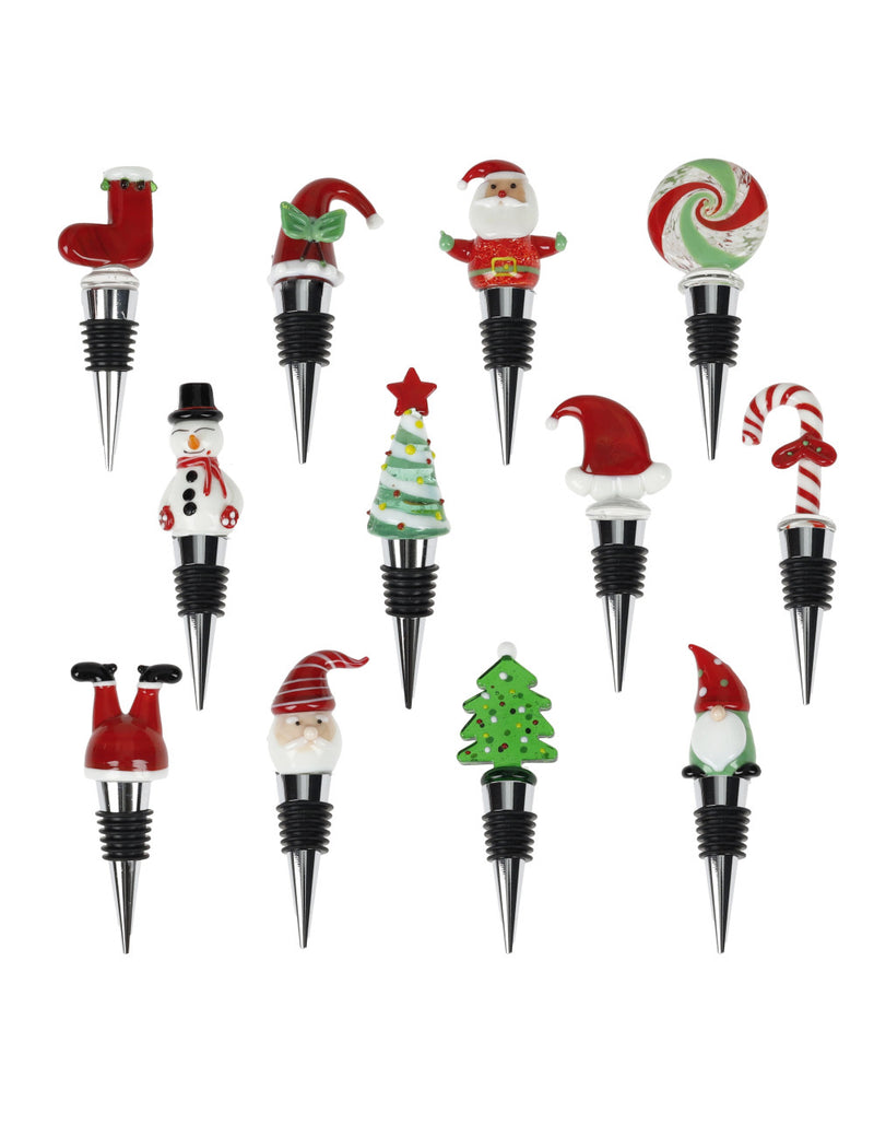 Tappo Vino Christmas Assortiti - Brandani