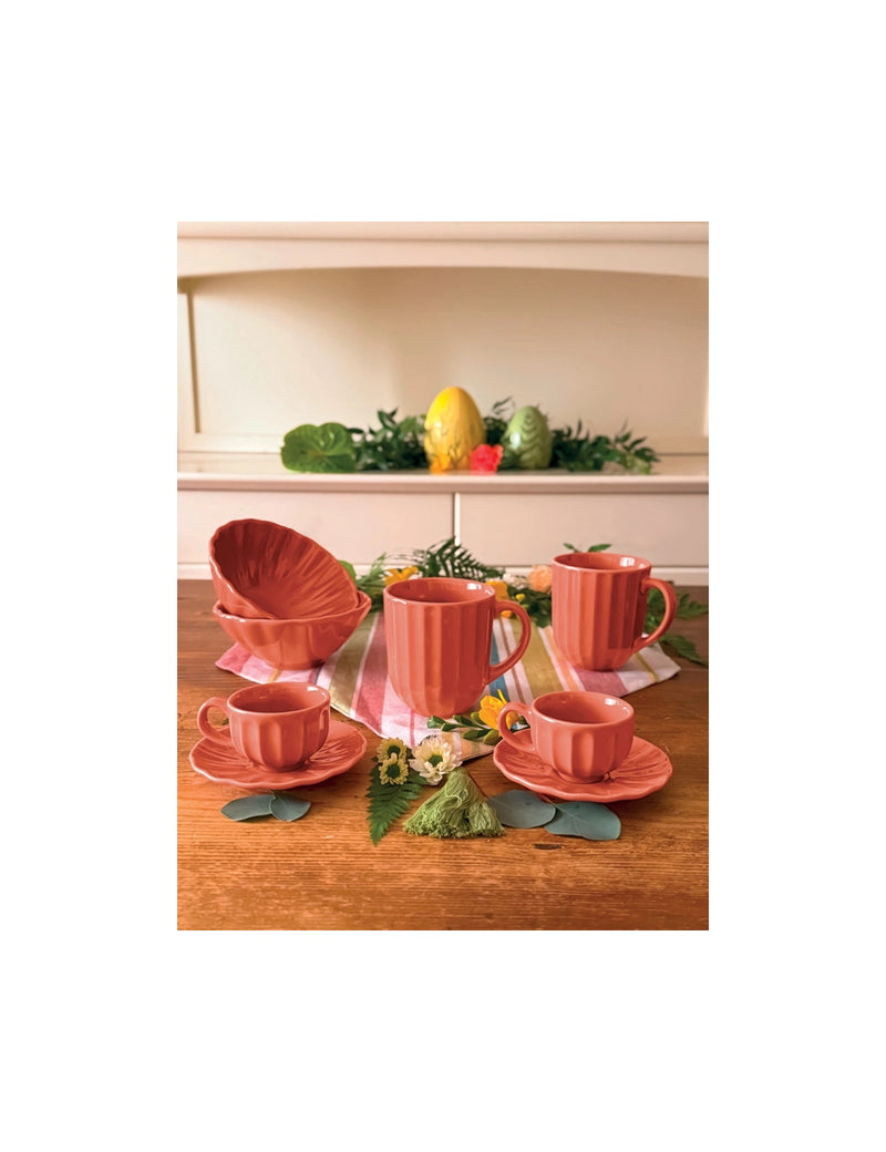 Set 2 Mug Calipso Arancione - Brandani