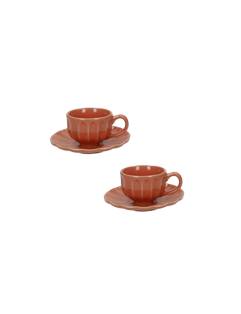Set 2 Tazze Caffè Calipso Arancione - Brandani
