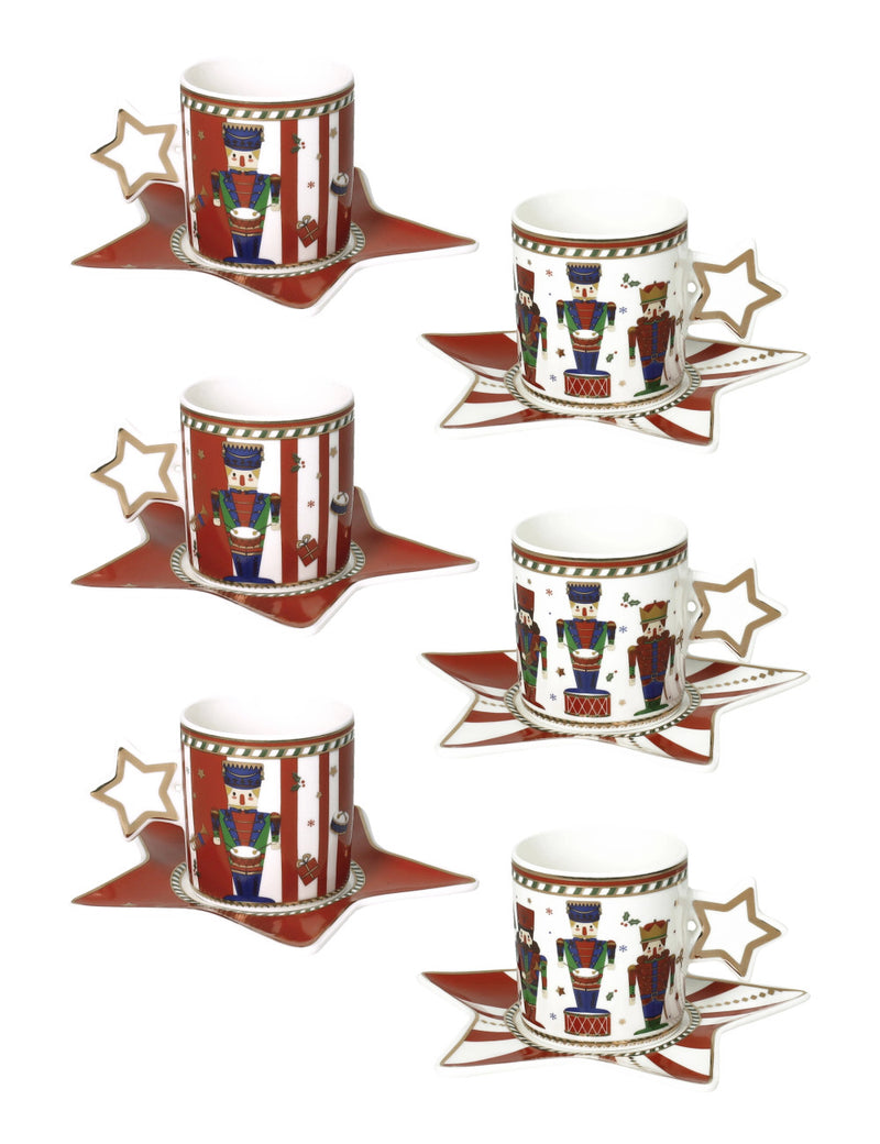 Set 6 Tazze Caffè &