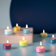 Set 9 Tealight 'Sidney' Assortiti - REMEMBER