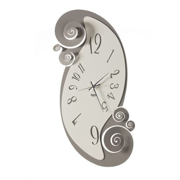 Circeo Arti & Mestieri Clock - Mud and Ivory